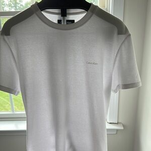 Calvin Klein White Short Sleeve Tees